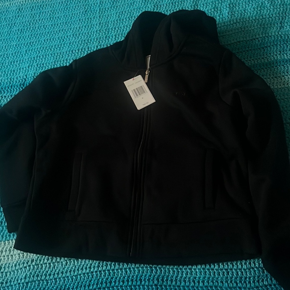 Juicy black Woman’s medium zip up jacket
